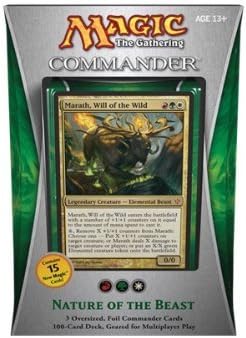 Magic the Gathering Commander 2013 deck - Nature of the Beast by Magic Madhouse