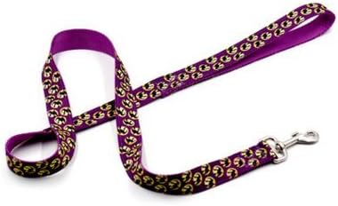 Sporer@ Pething Lovely Cat Pet Leash Pet Traction Rope for Halloween Celebration Walking Lead Leash with Durable Handle with a Nylon Ribbon Leash(4.0Feet) (purple witch)