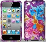 Blossom Hard Snap On Case Cover Faceplate Protector for Apple iPod Touch 4 4th Generation + Free Texi Gift Box