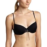 Wacoal Women's Petites Lace Front Contour Pushup,  Black, 34AA
