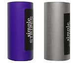 12' Peel & Stick Purple & Silver Wall Border Sticker