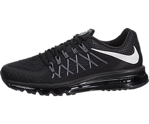 Nike air max 2015 mens running shoes black/white 698902…