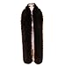 Men Women Winter Warm Faux Fox Raccoon Fur Collar Stole Long Scarf Shawl