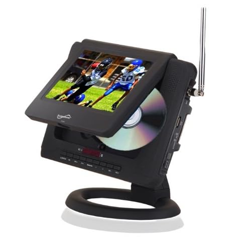 &Selected 7' Portable LCD TV/DVD Combo By Supersonic RiRiBatRaLamm