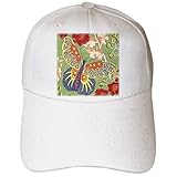 Retro 60s Butterfly Scarf Print - Youth Baseball Cap