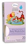 Disney Baby Washcloths, Lavender and Chamomile, 20 Count (Pack of 2)