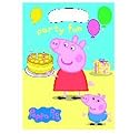 Peppa Pig Party Loot Bags x 8