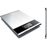 Ozeri Ultra Thin Professional Digital Kitchen Food Scale, in Elegant Stainless Steel