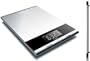Ozeri Ultra Thin Professional Digital Kitchen Food Scale, in Elegant Stainless Steel