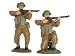 William Britain World War II 54mm Figures BRITISH INFANTRY FIRING SET 1, 2 PCE SET