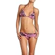 Fox Racing Smash String Triangle Women's Top Swimsuit Swimwear - Bubble Gum