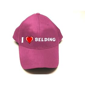 Buy I Love Belding Embroidered Cap by Shop Zeus