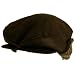 New Faux Suede Sherpa Ivy Cap Hat W Ear Flaps Brown Large / Extra Large