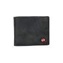 Animal Mens Leather Wallet Kickapoo Black