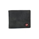 Animal Mens Leather Wallet Kickapoo Black