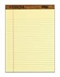 Tops Letr-Trim Perforated Top Letter Size Canary 50 Sheet Legal Pad 12 Pack (7532)
