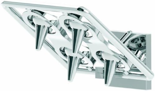 Multi-Light Wall Sconces series - 4 Light LED version - Silver finish