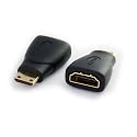 Adapter : Mini HDMI C Stecker > HDMI 1.3b Buchse 1080p
