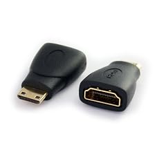 Adapter : Mini HDMI C Stecker > HDMI 1.3b Buchse 1080p