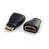 Adapter : Mini HDMI C Stecker > HDMI 1.3b Buchse 1080p