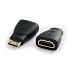 Adapter : Mini HDMI C Stecker > HDMI 1.3b Buchse 1080p