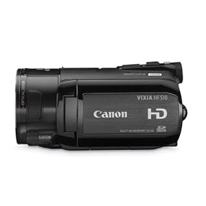Canon VIXIA HFS10 HD Dual Flash Memory w/32GB Internal Memory & 10x Optical Zoom - 2009 MODEL