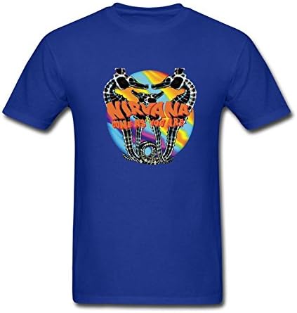 Daving Customized Nirvana Nevermind Lithium T-Shirt for Men Short Sleeve