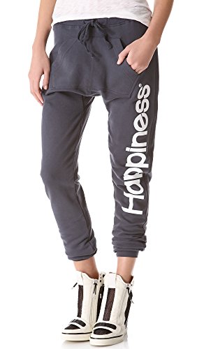 Happiness Women’s Happiness Sweatpants, Washed Black, Large