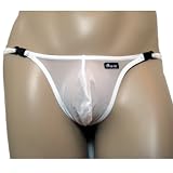 Groovin' White Mesh Bikini Brief