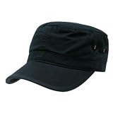 Military Cadet Hat - Black