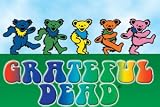 Grateful Dead ~ Grateful Dead Dancing Bears Magnet