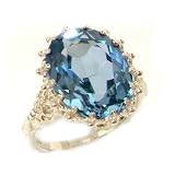 ring size 6 5 turquoise Luxury Solid