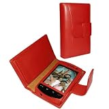 Piel Frama Blackberry Storm 9500 Leather Wallet (Red)