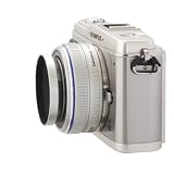 エツミ 一眼レフ用アクセサリー メタルフードW-S シルバー37mm E-6263の画像