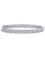 Diamond Zig-Zag Tennis Bracelet