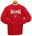 Georgia Bulldogs Felt Applique Long Sleeve T-Shirt