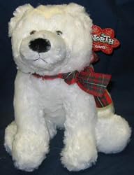 Ganz 13" North Polar Bear Plush Stuffed Animal