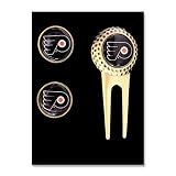 Philadelphia Flyers Divot Tool Golf Ball (2) Marker Set ~ aminco