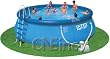 Intex 18' Round Easy Set Deluxe Pool