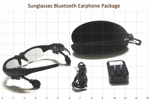 Sunglasses Cell Phone Bluetooth Headset