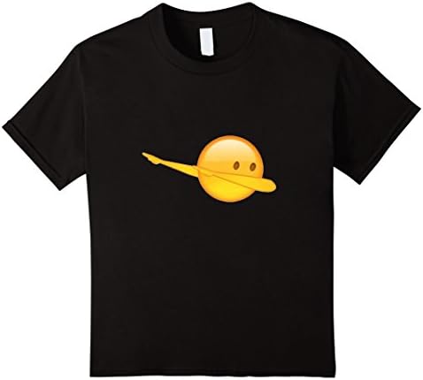 Kids Dab Emoji Emoticon Funny T Shirt 12 Black