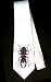 Party Decoration Necktie with male, beetle, insect, mandibles, hane, invertebrate, ek...
