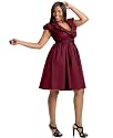 Necessary Objects Plus Size Ruffled Wrap Dress