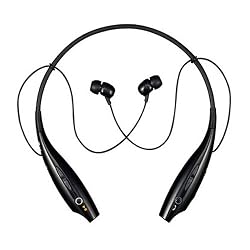 LG Tone - HBS-700 Wireless Bluetooth Stereo Headset - Retail Packaging - Black/Orange