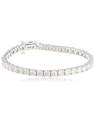 18K Gold Diamond 4-Prong Tennis Bracelet (10 cttw, H-I Color, SI2-I1 Clarity)