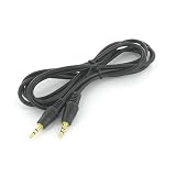 6 3.5mm 1/8" Male Mini Gold Plug Stereo Audio Cable