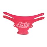 Chassis Plate Set, Ano Alum, Red: MRC by TEAMLOSI