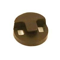 Metropolitan Music Company Tourte-Style Rubber Violin Mute: Round Two-Hole Model