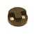 Metropolitan Music Company Tourte-Style Rubber Violin Mute: Round Two-Hole Model