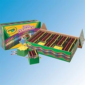 Crayola 8-Color Classpack Crayons, Regular Size (BIN528017) Category: Art Pencils, Pens... by Crayola